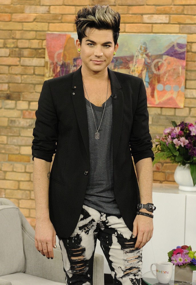 Adam Lambert;<br>Adam Lambert Appears on The Marilyn Denis Show Promoting His Album Trespassing