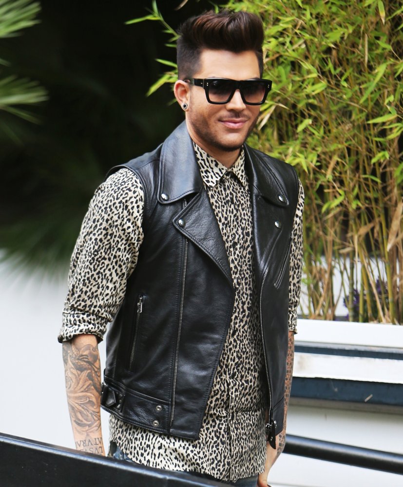 Adam Lambert Outside ITV Studios