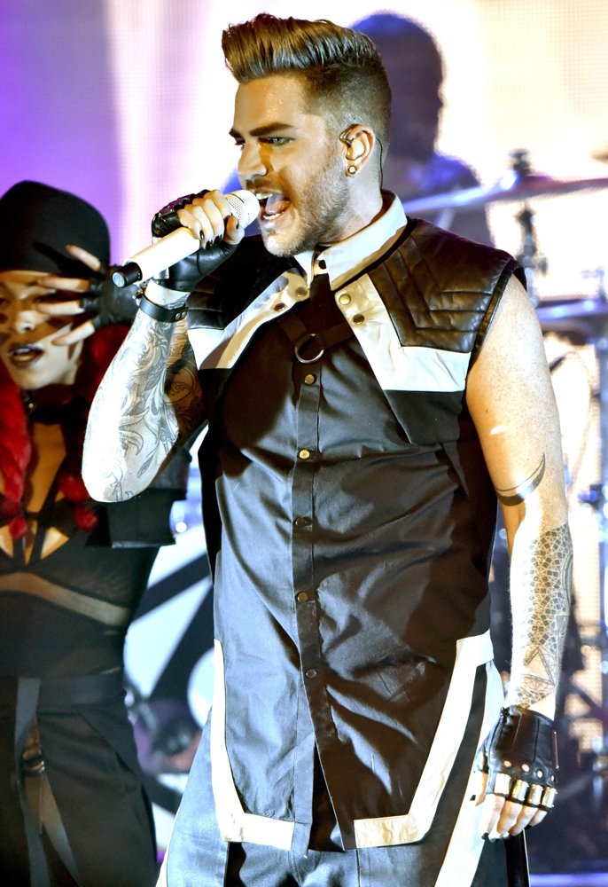 Adam Lambert Performing Live in Concert