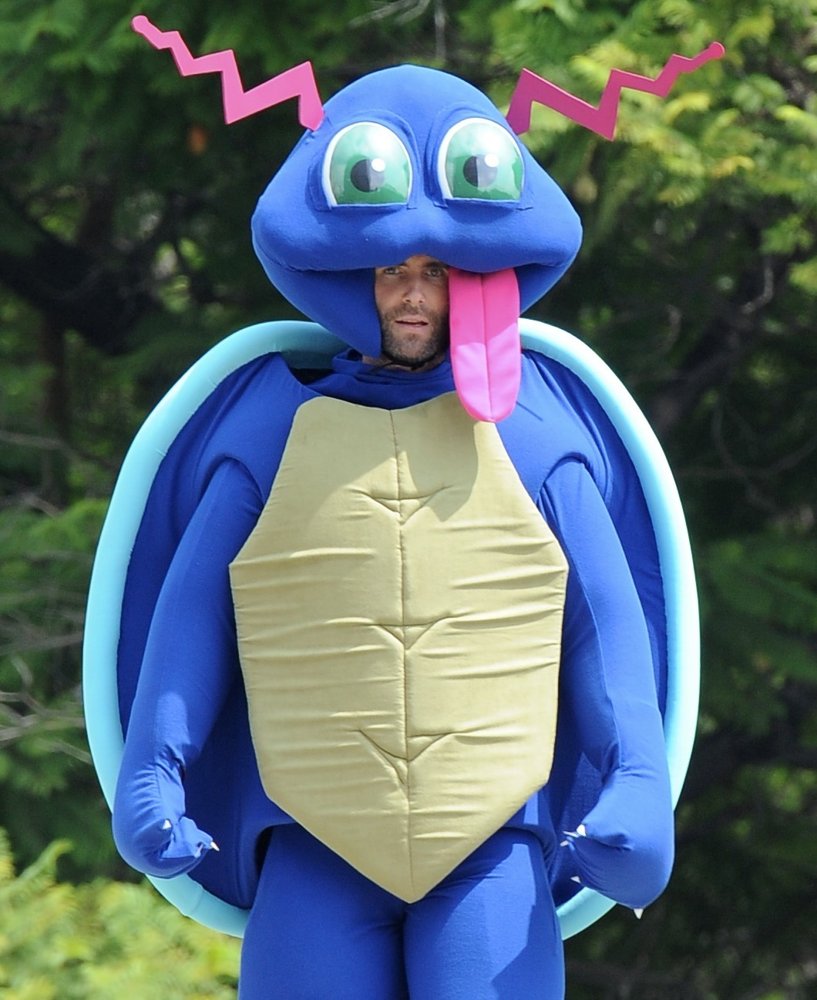 Adam Levine Dresses as A Pokemon for Maroon 5 Music Video