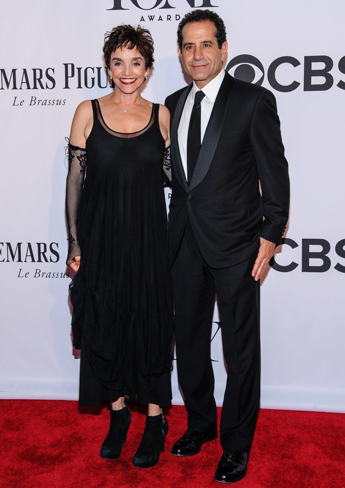 Brooke Adams, Tony Shalhoub in The 67th Annual Tony Awards - Arrivals.