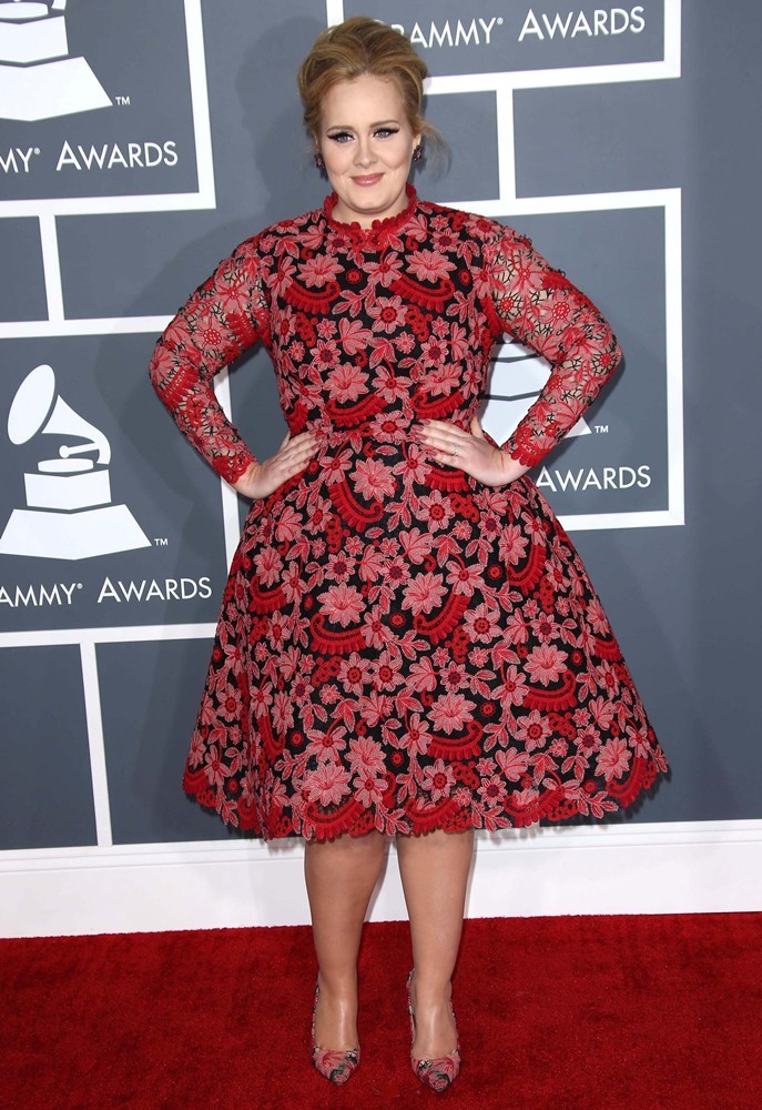Adele;<br>55th Annual GRAMMY Awards - Arrivals