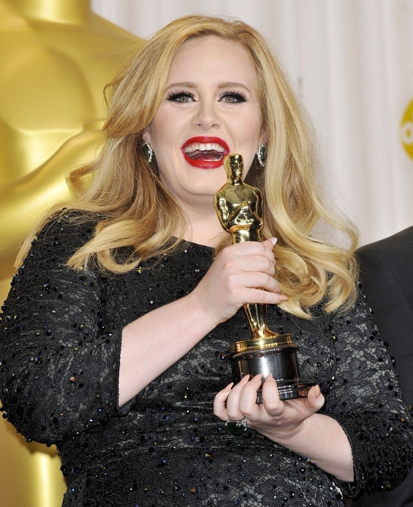 Adele;<br>The 85th Annual Oscars - Press Room