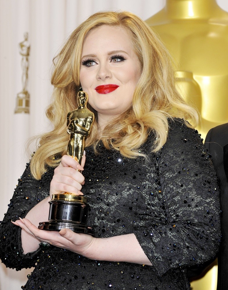 Adele;<br>The 85th Annual Oscars - Press Room