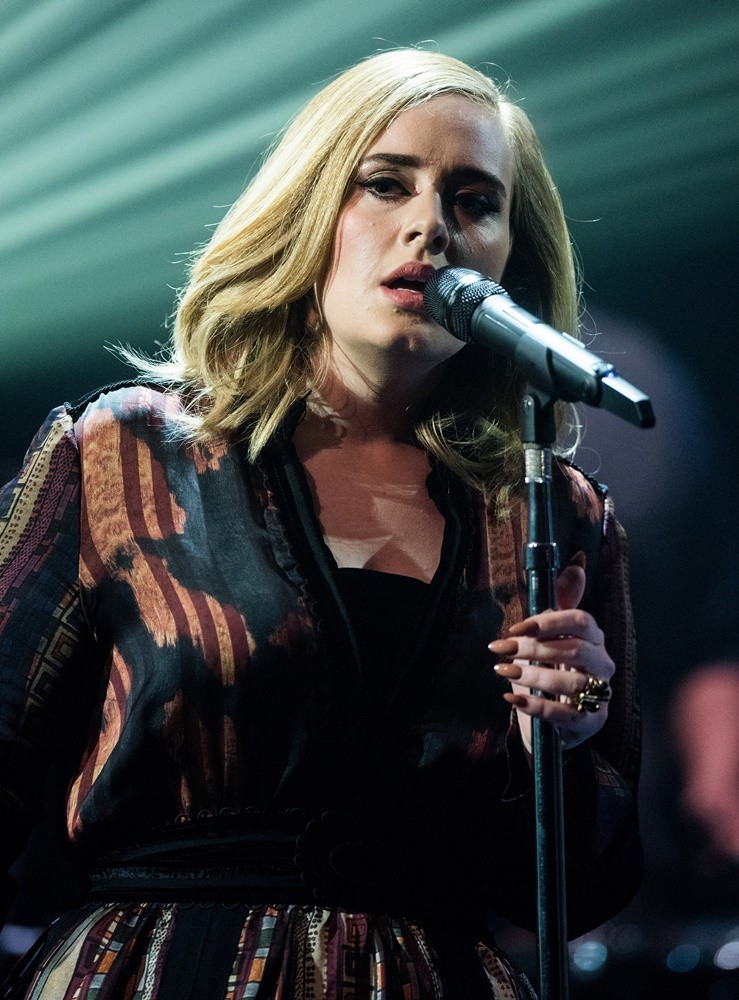 Adele;<br>Skavlan Television Show Filming