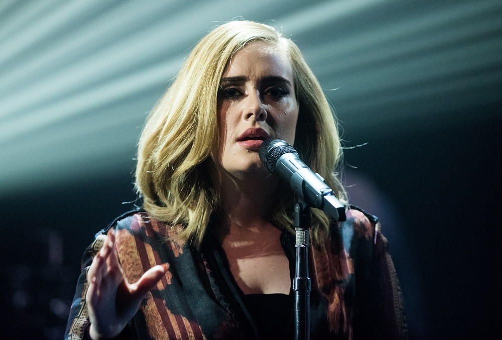 Adele;<br>Skavlan Television Show Filming