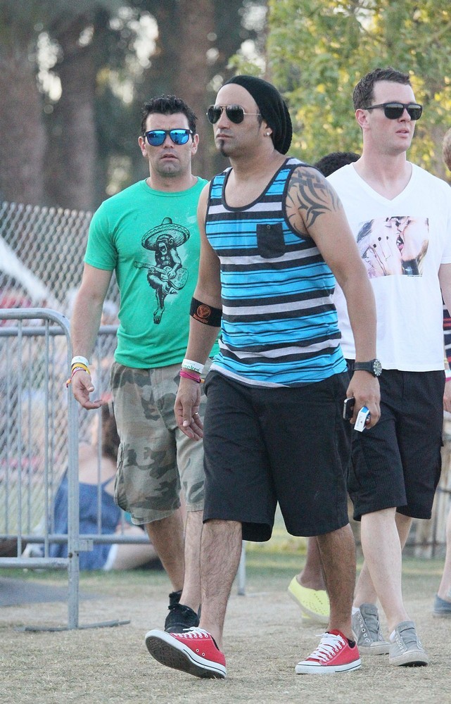Celebrities at The 2012 Coachella Valley Music and Arts Festival - Week 2 Day 3