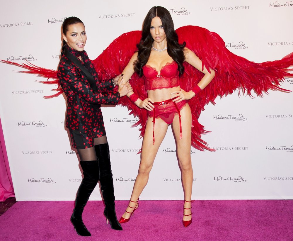 Adriana Lima Wax Figure Unveiled