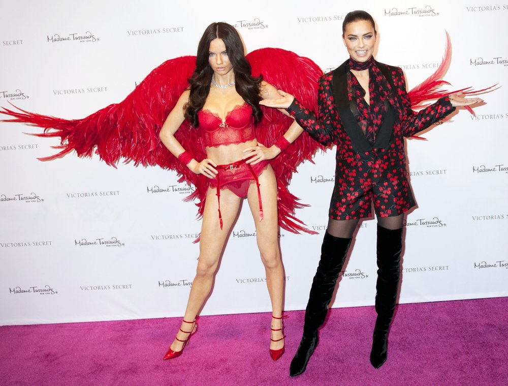 Adriana Lima Wax Figure Unveiled