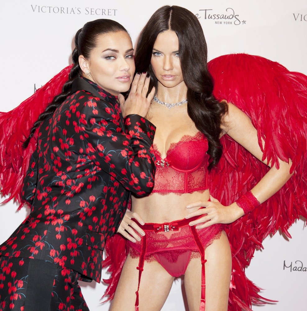 Adriana Lima Wax Figure Unveiled