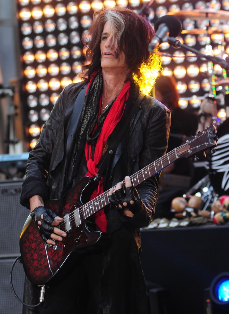 Joe Perry;Aerosmith;<br>Aerosmith Performing Live During The Today Show Concert Series