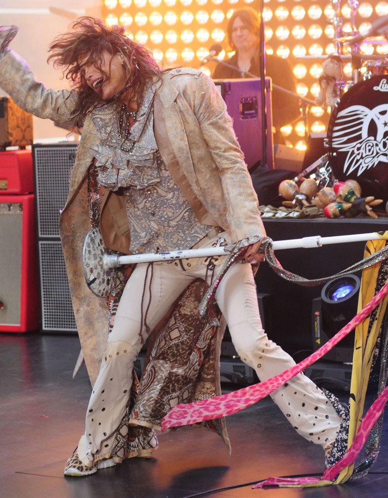 Steven Tyler;Aerosmith;<br>Aerosmith Performing Live During The Today Show Concert Series