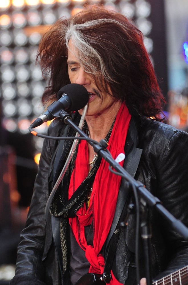 Joe Perry;Aerosmith;<br>Aerosmith Performing Live During The Today Show Concert Series