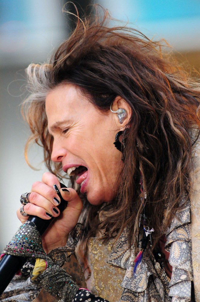 Steven Tyler;Aerosmith;<br>Aerosmith Performing Live During The Today Show Concert Series