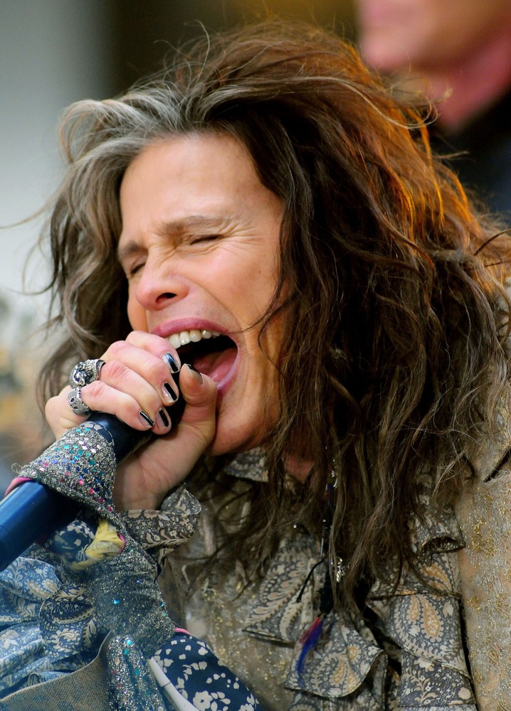 Steven Tyler;Aerosmith;<br>Aerosmith Performing Live During The Today Show Concert Series
