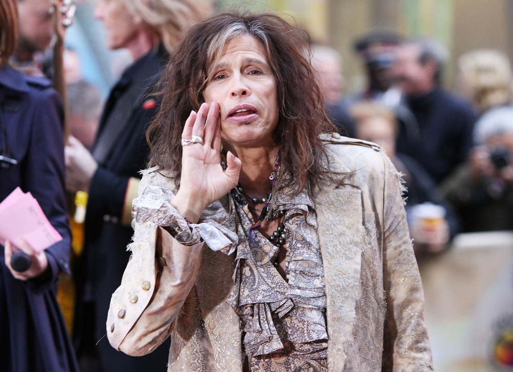 Steven Tyler;Aerosmith;<br>Aerosmith Performing Live During The Today Show Concert Series