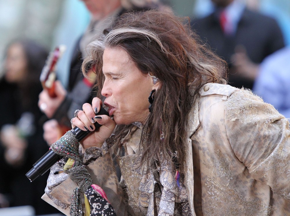 Steven Tyler;Aerosmith;<br>Aerosmith Performing Live During The Today Show Concert Series