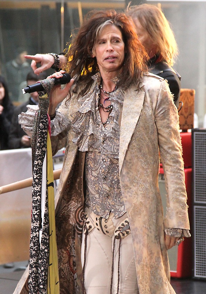 Steven Tyler;Aerosmith;<br>Aerosmith Performing Live During The Today Show Concert Series