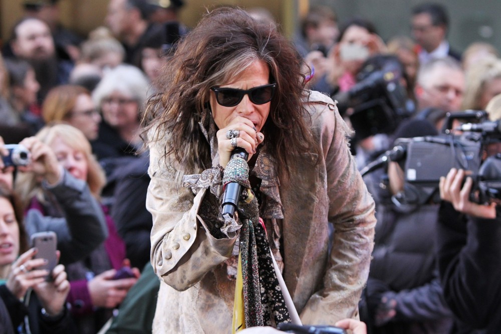 Steven Tyler;Aerosmith;<br>Aerosmith Performing Live During The Today Show Concert Series