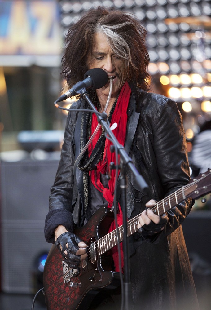 Joe Perry;Aerosmith;<br>Aerosmith Performing Live During The Today Show Concert Series