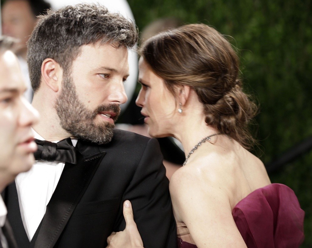 Ben Affleck;Jennifer Garner;<br>2013 Vanity Fair Oscar Party - Arrivals