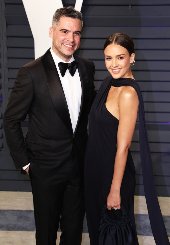 Cash Warren;Jessica Alba;<br>2019 Vanity Fair Oscar Party - Arrivals