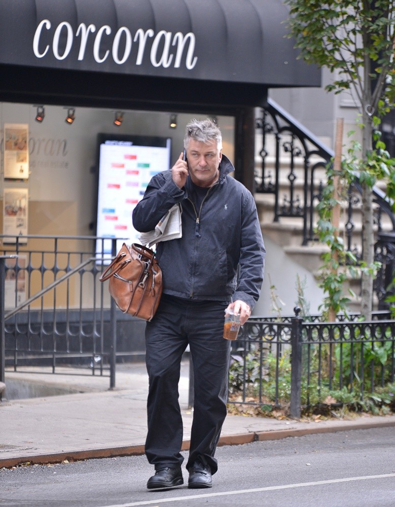 Alec Baldwin in His Neighborhood
