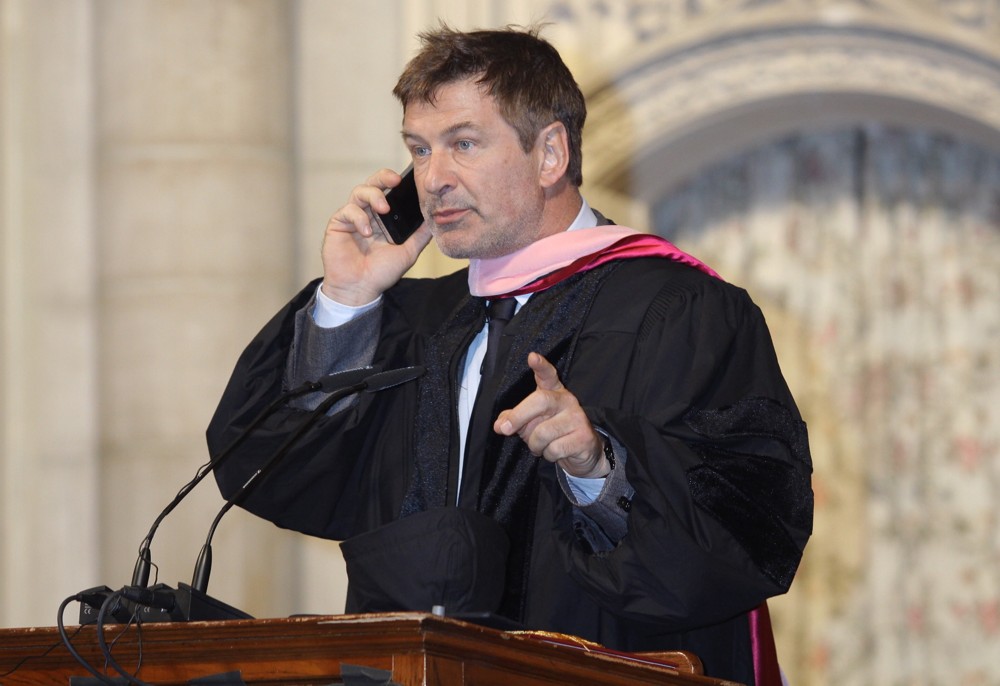 Alec Baldwin Received An Honorary Doctor of Musical Arts Degree from The Manhattan School of Music