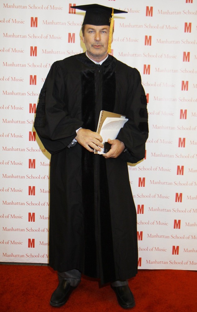 Alec Baldwin;<br>Alec Baldwin Received An Honorary Doctor of Musical Arts Degree from The Manhattan School of Music