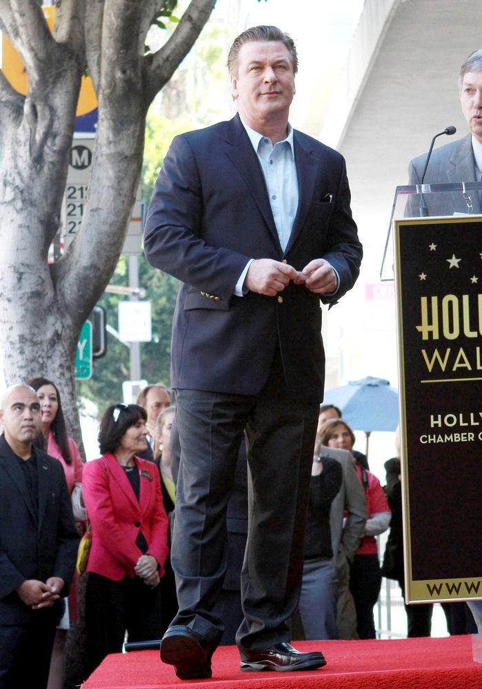 Alec Baldwin;<br>Alec Baldwin Hollywood Walk of Fame Induction Ceremony