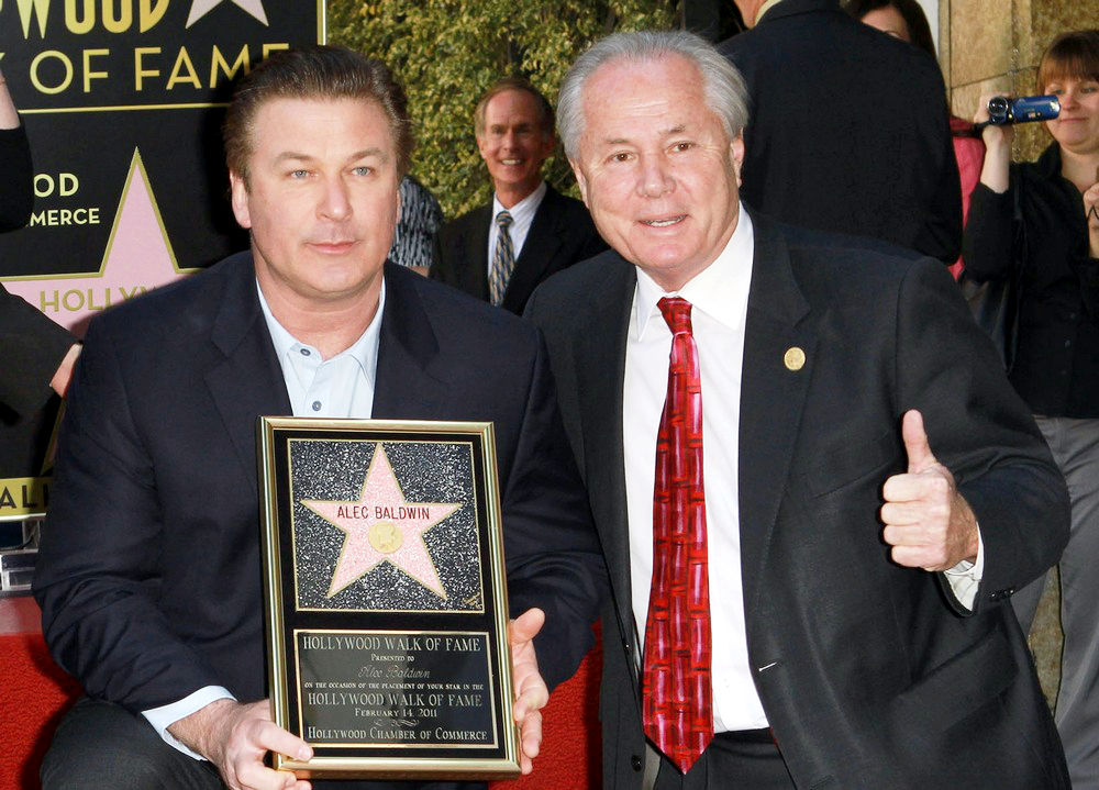 Alec Baldwin;Tom LaBonge;<br>Alec Baldwin Hollywood Walk of Fame Induction Ceremony