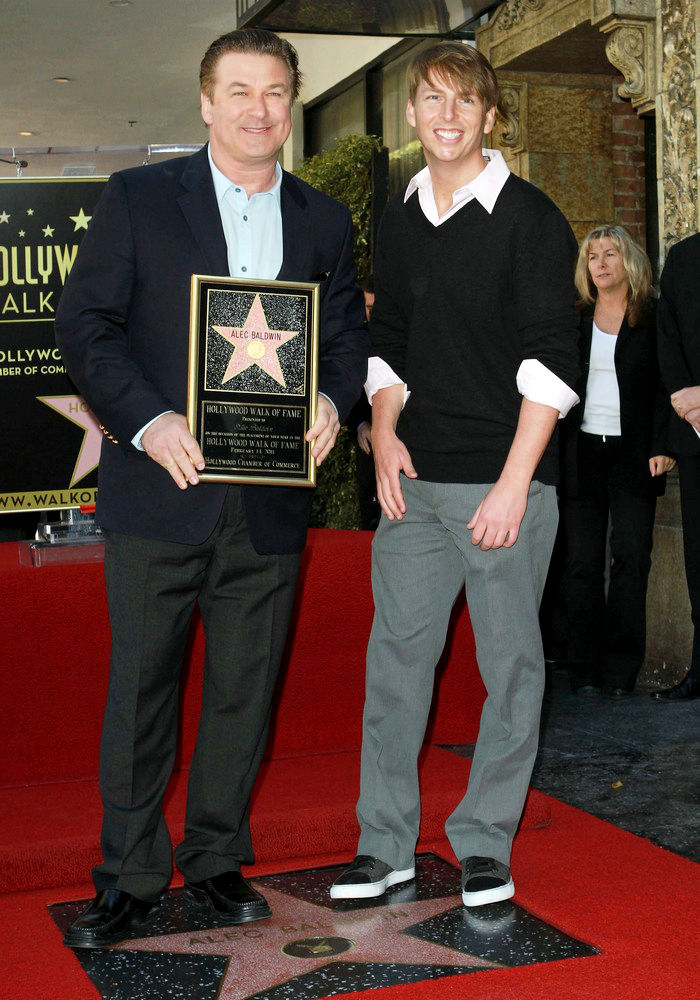 Alec Baldwin;Jack McBrayer;<br>Alec Baldwin Hollywood Walk of Fame Induction Ceremony