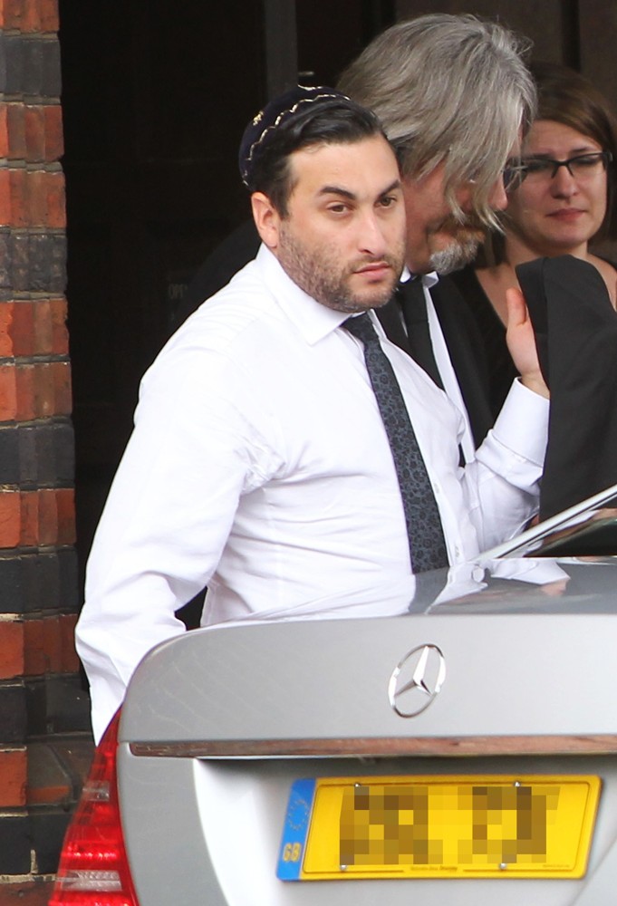 Alex Winehouse Picture 1 - The Cremation Of Amy Winehouse
