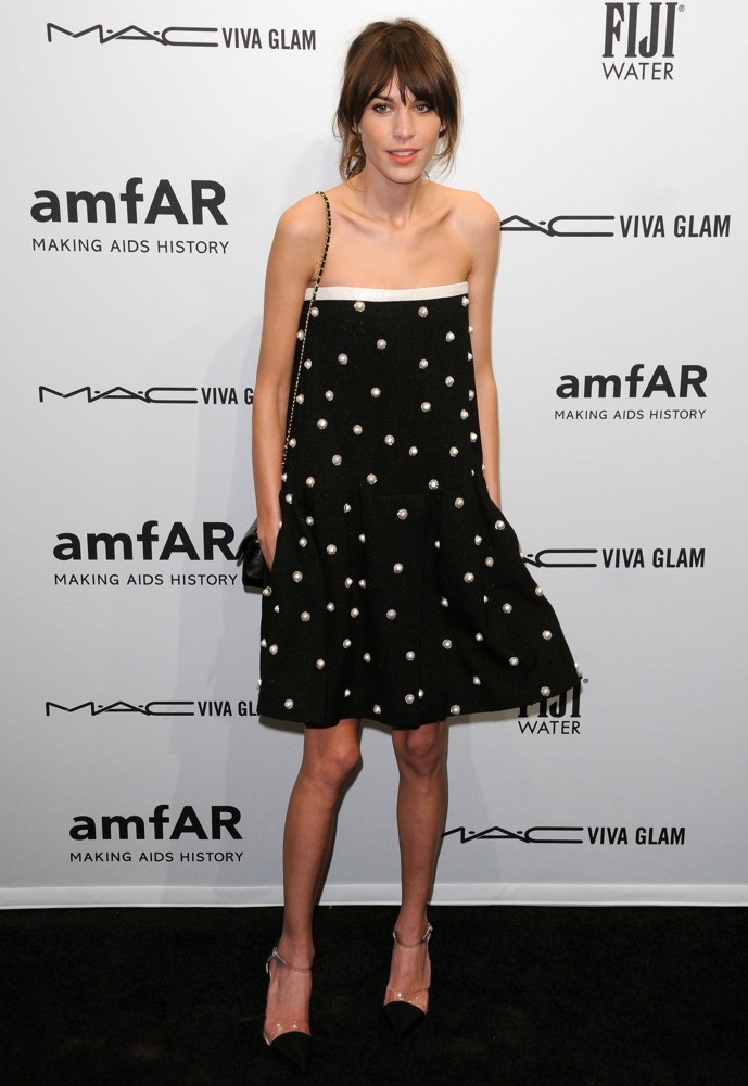 Alexa Chung;<br>The amfAR Gala 2013