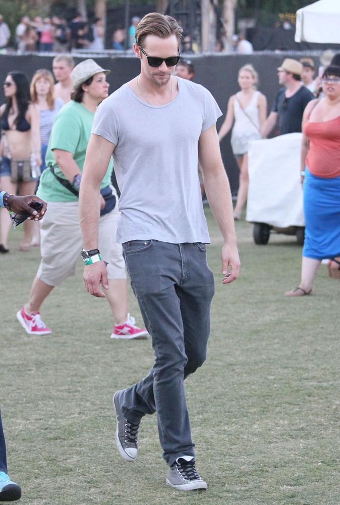 Alexander Skarsgard;<br>Celebrities at The 2012 Coachella Valley Music and Arts Festival - Week 2 Day 1