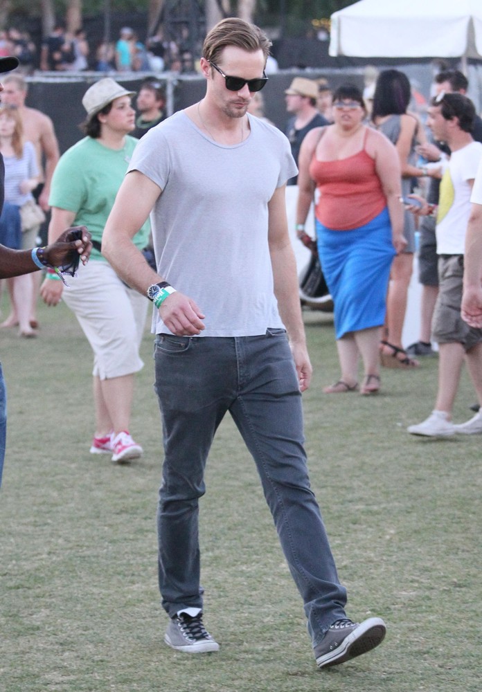 Alexander Skarsgard;<br>Celebrities at The 2012 Coachella Valley Music and Arts Festival - Week 2 Day 1