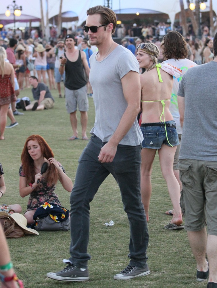 Alexander Skarsgard;<br>Celebrities at The 2012 Coachella Valley Music and Arts Festival - Week 2 Day 1