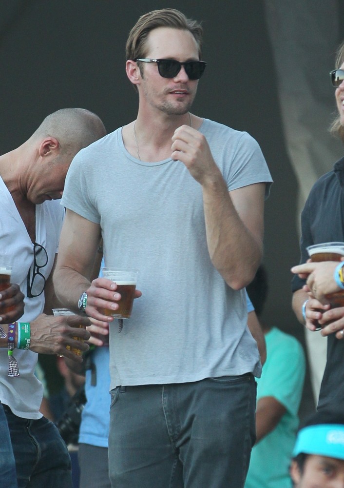 Alexander Skarsgard;<br>Celebrities at The 2012 Coachella Valley Music and Arts Festival - Week 2 Day 1
