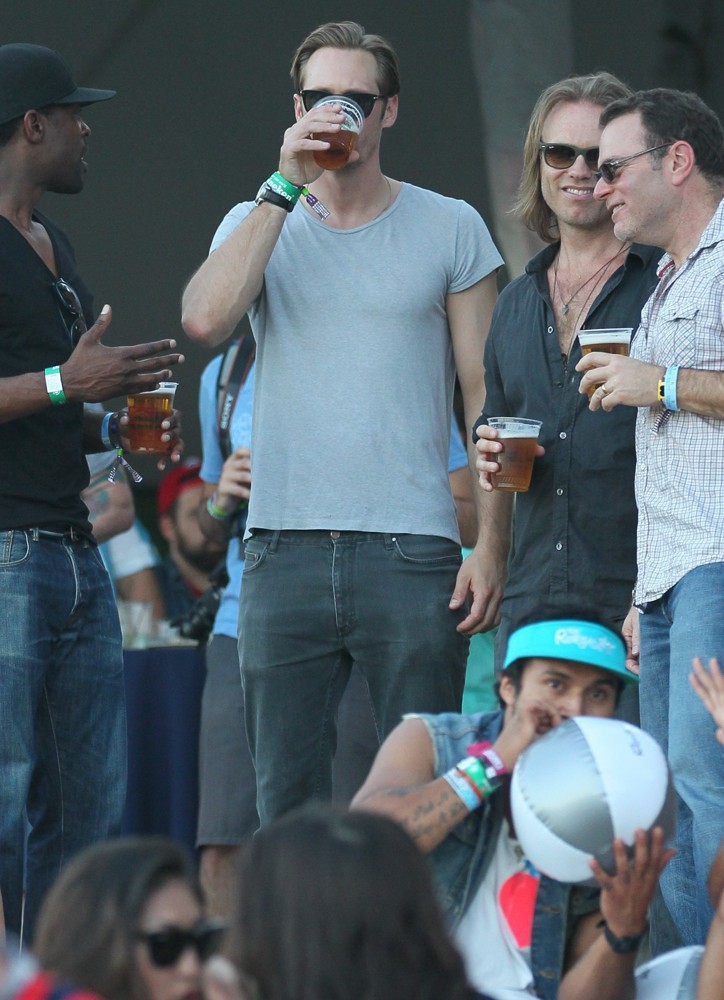 Alexander Skarsgard;<br>Celebrities at The 2012 Coachella Valley Music and Arts Festival - Week 2 Day 1