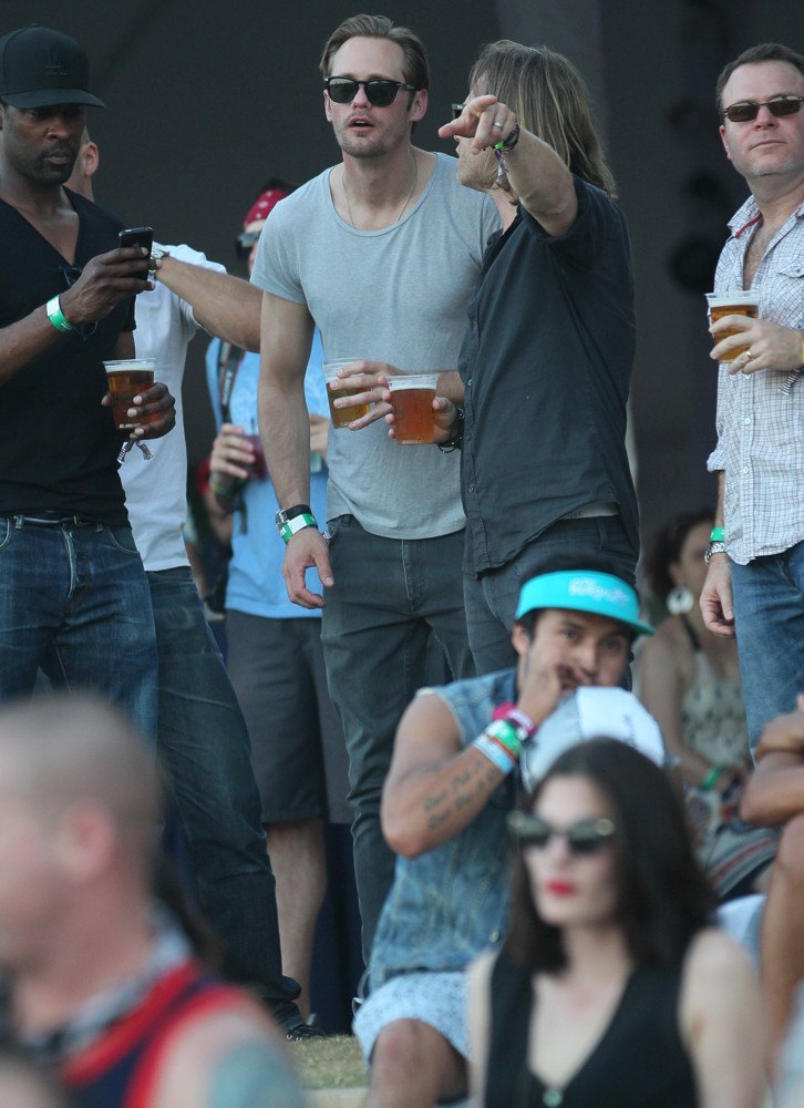 Alexander Skarsgard;<br>Celebrities at The 2012 Coachella Valley Music and Arts Festival - Week 2 Day 1