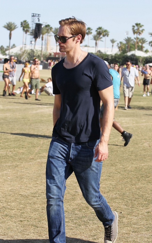 Alexander Skarsgard;<br>Celebrities at The 2012 Coachella Valley Music and Arts Festival - Week 2 Day 3