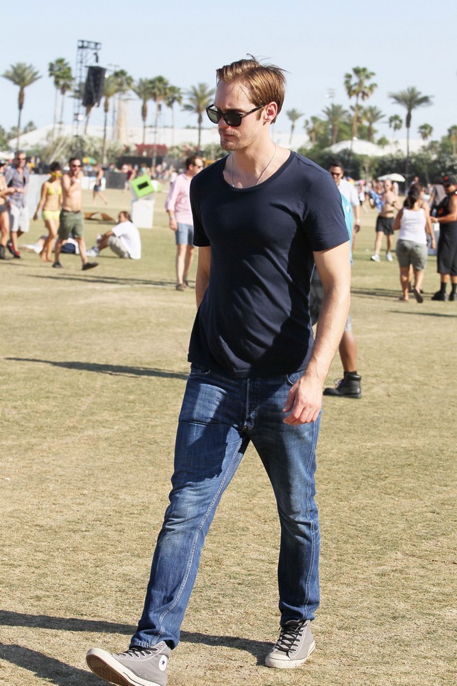 Alexander Skarsgard;<br>Celebrities at The 2012 Coachella Valley Music and Arts Festival - Week 2 Day 3