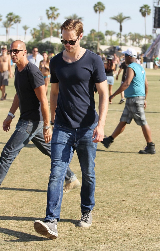 Alexander Skarsgard;<br>Celebrities at The 2012 Coachella Valley Music and Arts Festival - Week 2 Day 3