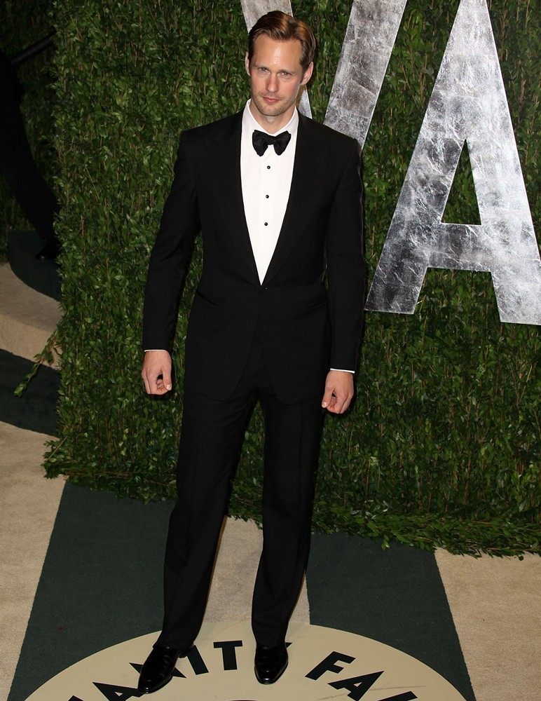 Alexander Skarsgard;<br>2012 Vanity Fair Oscar Party - Arrivals