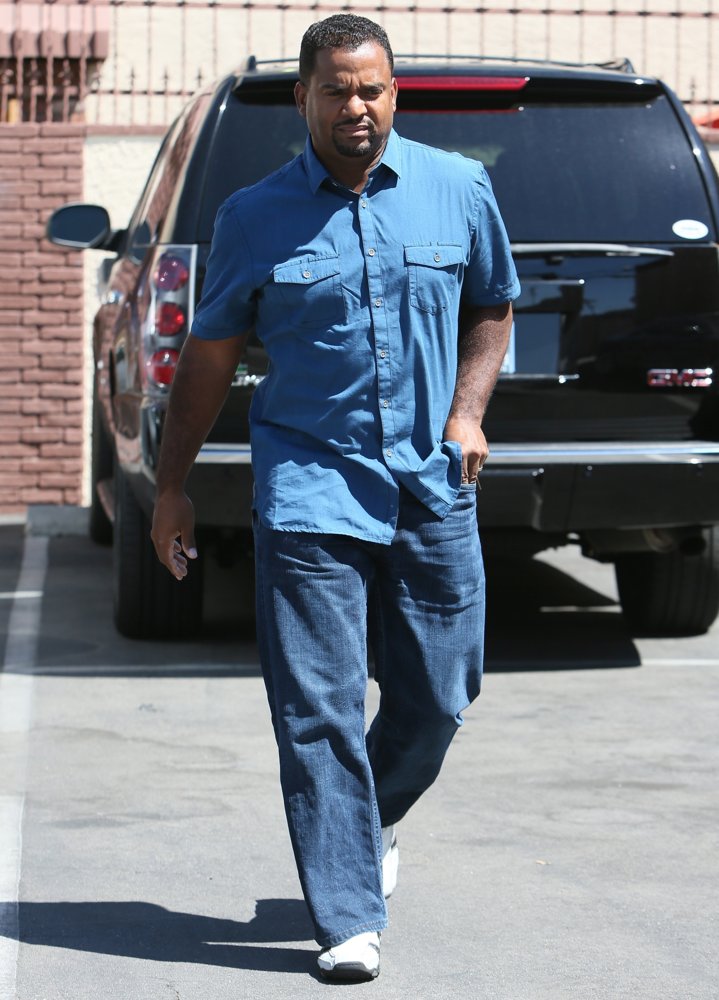 Alfonso Ribeiro Arriving at A Dance Studio to Practice for Dancing with the Stars