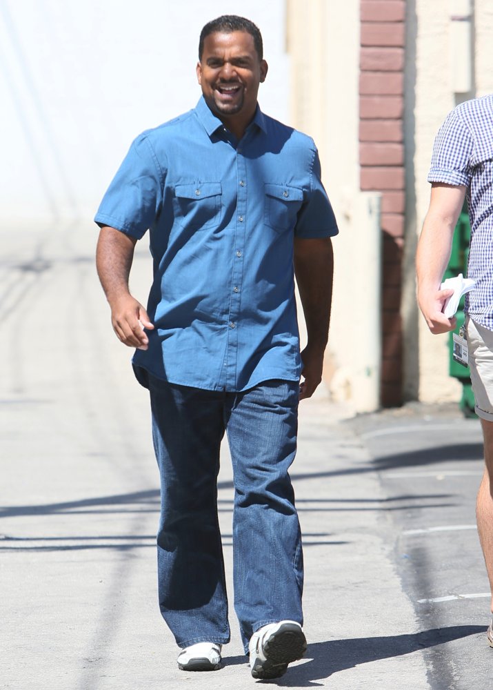 Alfonso Ribeiro;<br>Alfonso Ribeiro Arriving at A Dance Studio to Practice for Dancing with the Stars