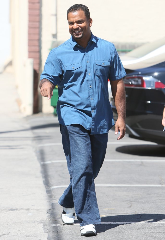 Alfonso Ribeiro;<br>Alfonso Ribeiro Arriving at A Dance Studio to Practice for Dancing with the Stars