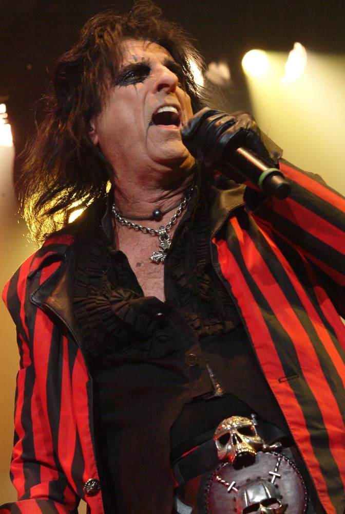 Alice Cooper Performing Live at Wembley Arena