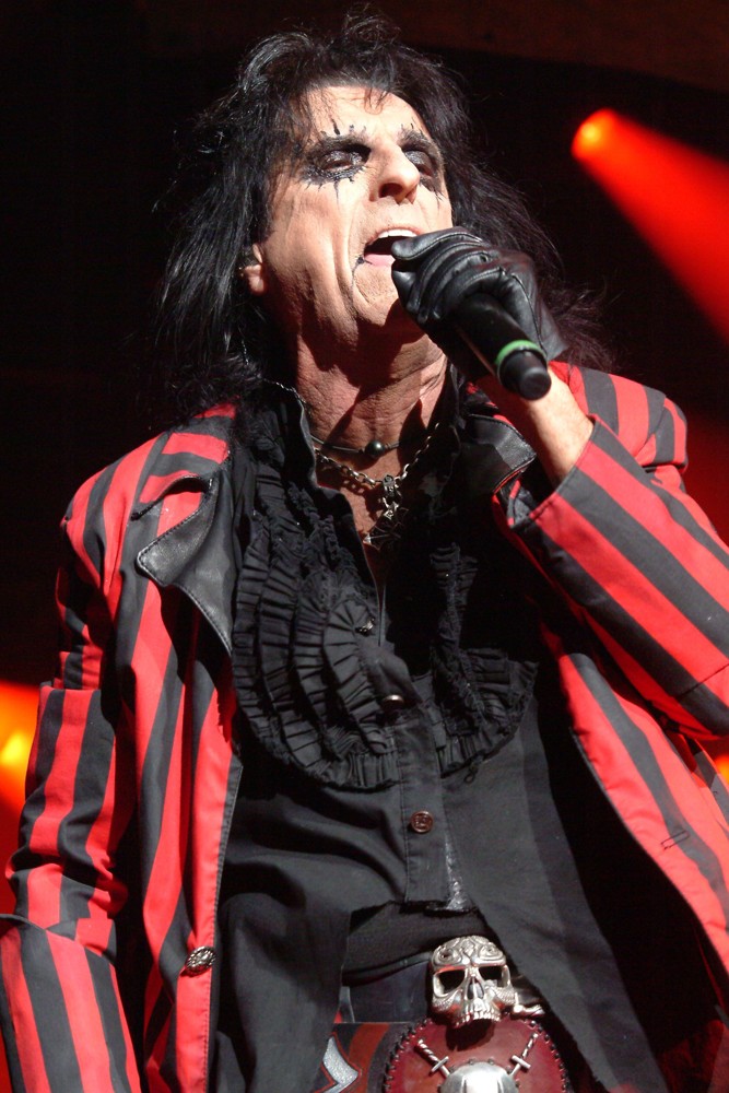 Alice Cooper Performing Live at Wembley Arena