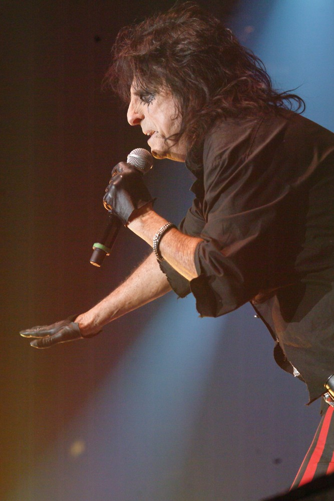Alice Cooper Performing Live at Wembley Arena